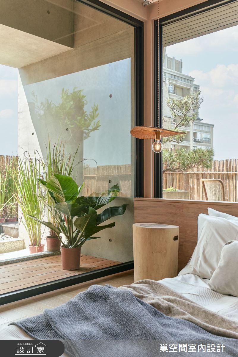 22坪中古屋(5~15年)＿度假風臥室案例圖片＿巢空間室內設計＿巢空間_25之31