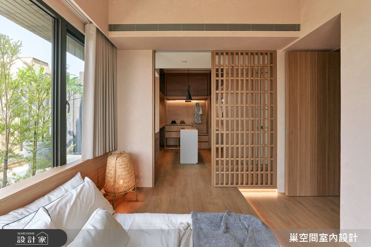 22坪中古屋(5~15年)＿度假風臥室更衣間案例圖片＿巢空間室內設計＿巢空間_25之33