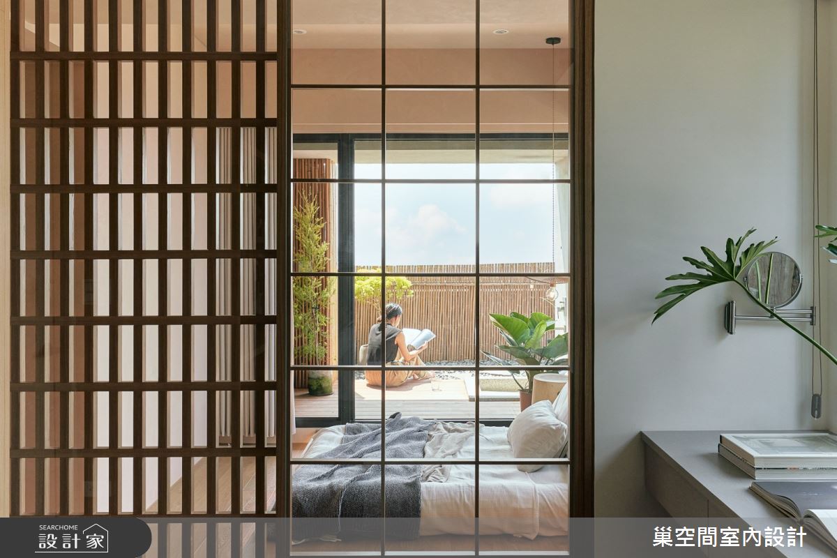 22坪中古屋(5~15年)＿度假風臥室更衣間案例圖片＿巢空間室內設計＿巢空間_25之36