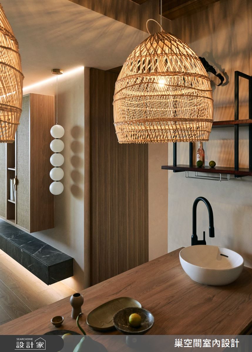 22坪中古屋(5~15年)＿度假風客廳餐廳案例圖片＿巢空間室內設計＿巢空間_25之45