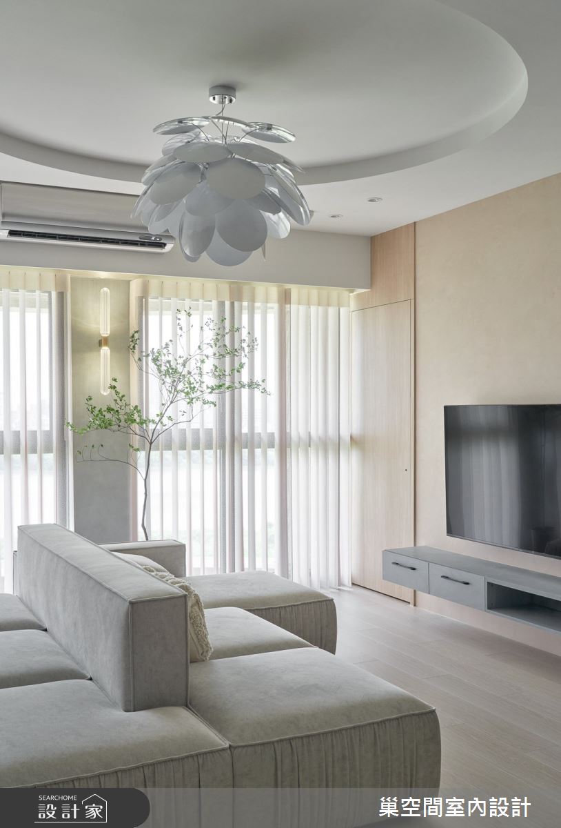 28坪新成屋(5年以下)＿北歐風客廳案例圖片＿巢空間室內設計＿巢空間_26Continuum 生活的面向之8