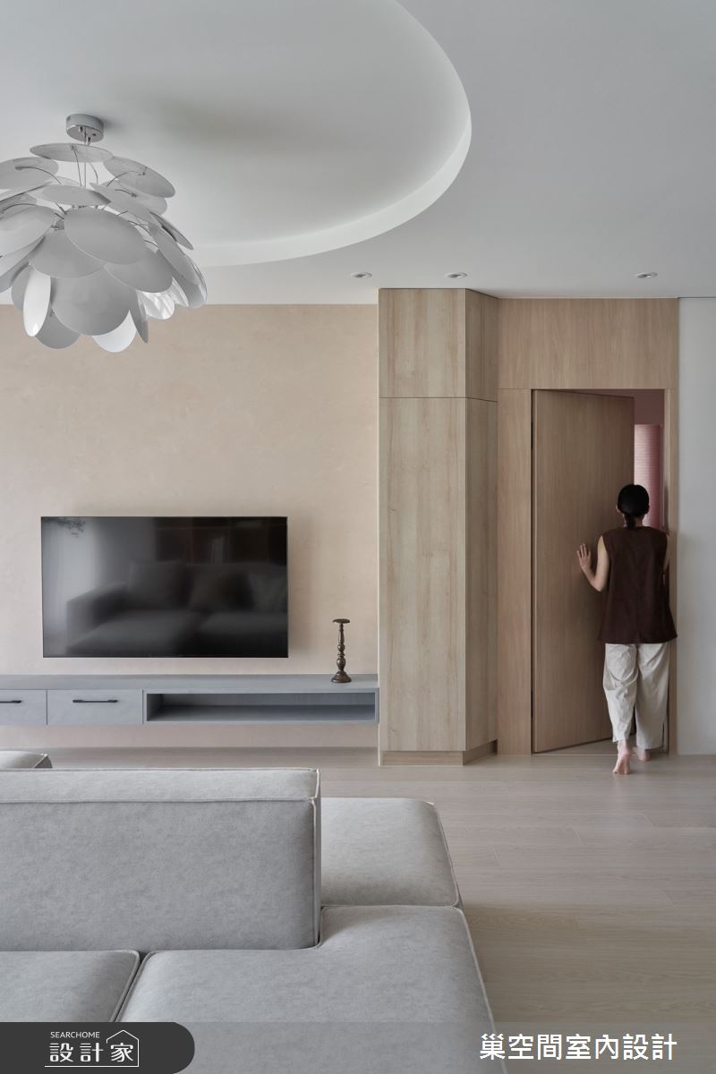 28坪新成屋(5年以下)＿北歐風客廳案例圖片＿巢空間室內設計＿巢空間_26Continuum 生活的面向之7