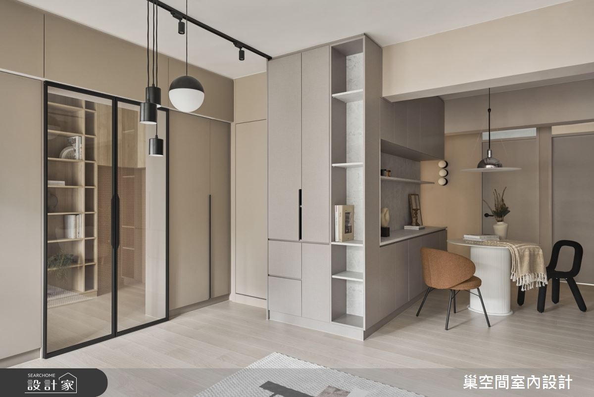 24坪老屋(16~30年)＿現代風客廳餐廳案例圖片＿巢空間室內設計＿巢空間_27Transitions 轉之8