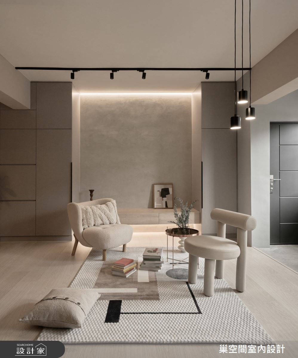 24坪老屋(16~30年)＿現代風客廳案例圖片＿巢空間室內設計＿巢空間_27Transitions 轉之4