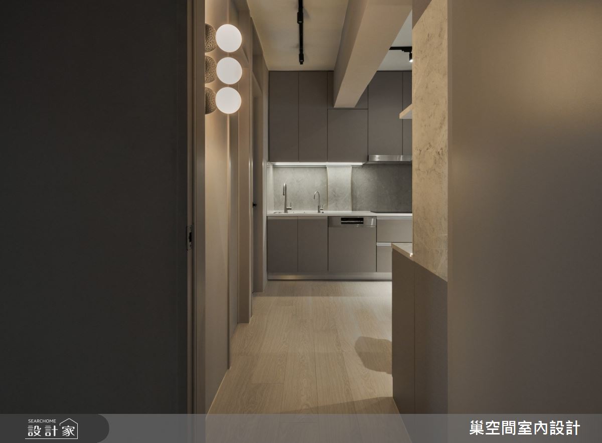 24坪老屋(16~30年)＿現代風廚房案例圖片＿巢空間室內設計＿巢空間_27Transitions 轉之14