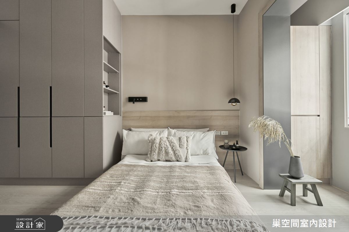 24坪老屋(16~30年)＿現代風臥室案例圖片＿巢空間室內設計＿巢空間_27Transitions 轉之19