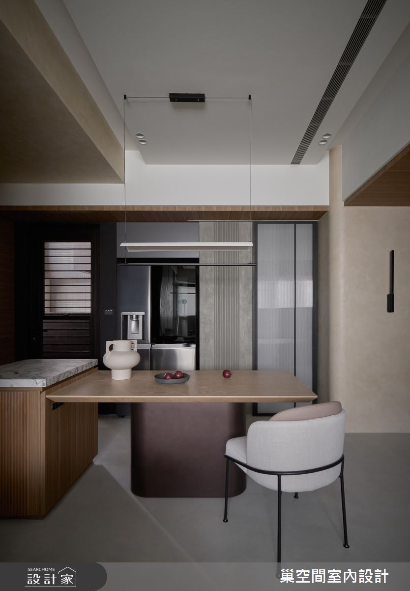20坪新成屋(5年以下)＿現代風餐廳中島案例圖片＿巢空間室內設計＿巢空間_28Ignotus 伊格諾圖斯之12