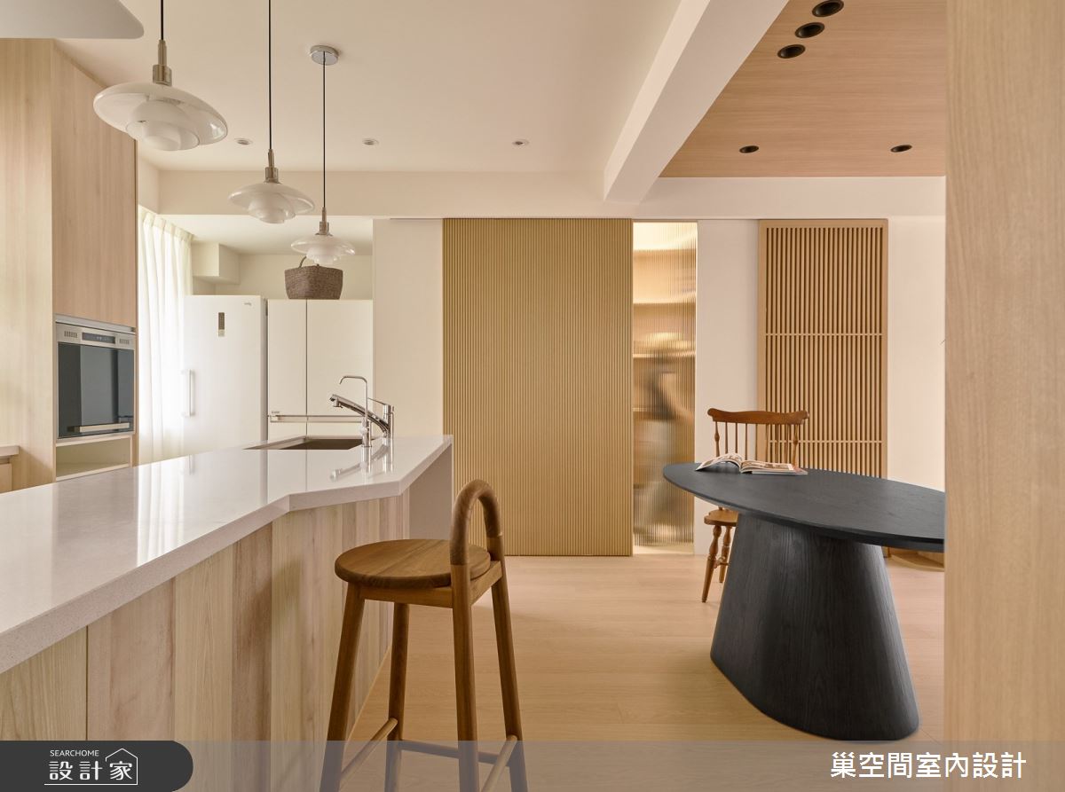 35坪老屋(16~30年)＿北歐風餐廳吧檯中島案例圖片＿巢空間室內設計＿巢空間_29.嚐趣 SAVOUR之22