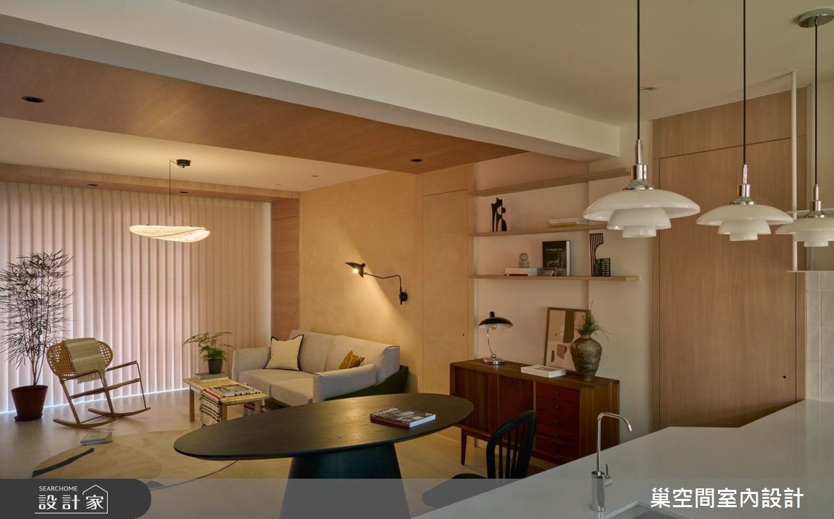35坪老屋(16~30年)＿北歐風客廳餐廳吧檯中島案例圖片＿巢空間室內設計＿巢空間_29.嚐趣 SAVOUR之24