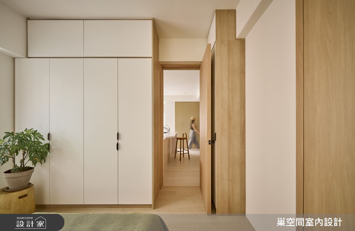 35坪老屋(16~30年)＿北歐風臥室案例圖片＿巢空間室內設計＿巢空間_29.嚐趣 SAVOUR之36
