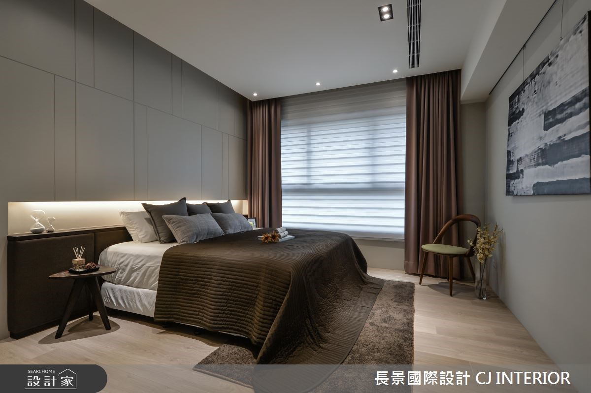 76坪新成屋(5年以下)＿現代風臥室案例圖片＿長景設計＿長景_01之9