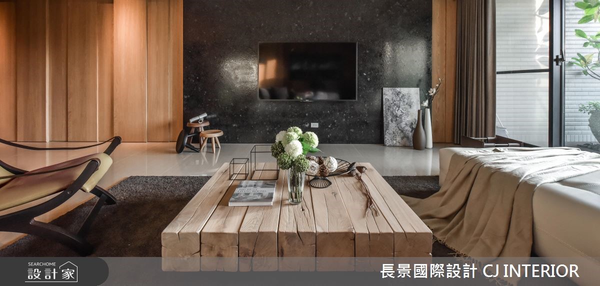 80坪新成屋(5年以下)＿休閒風客廳案例圖片＿長景設計＿長景_05之2