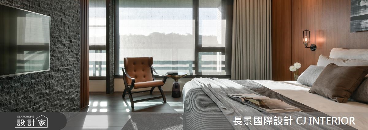 80坪新成屋(5年以下)＿休閒風臥室案例圖片＿長景設計＿長景_05之7