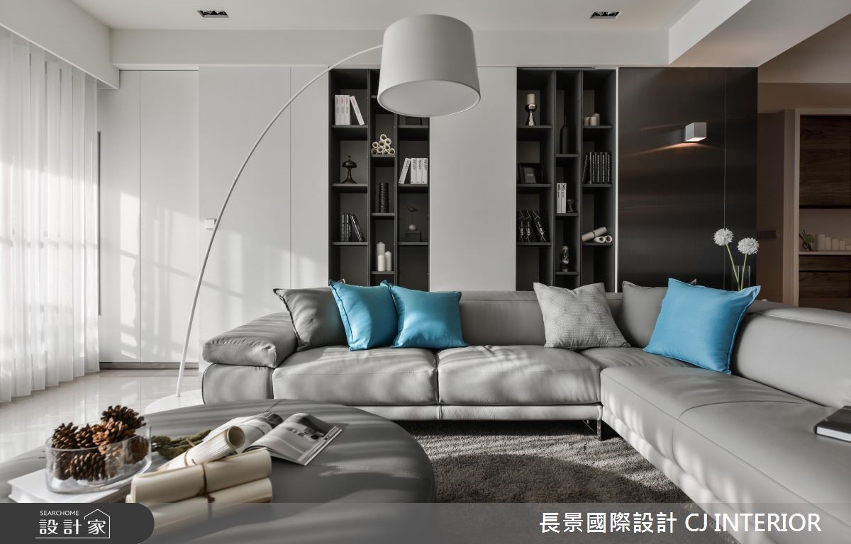 80坪新成屋(5年以下)＿現代風客廳案例圖片＿長景設計＿長景_06之1