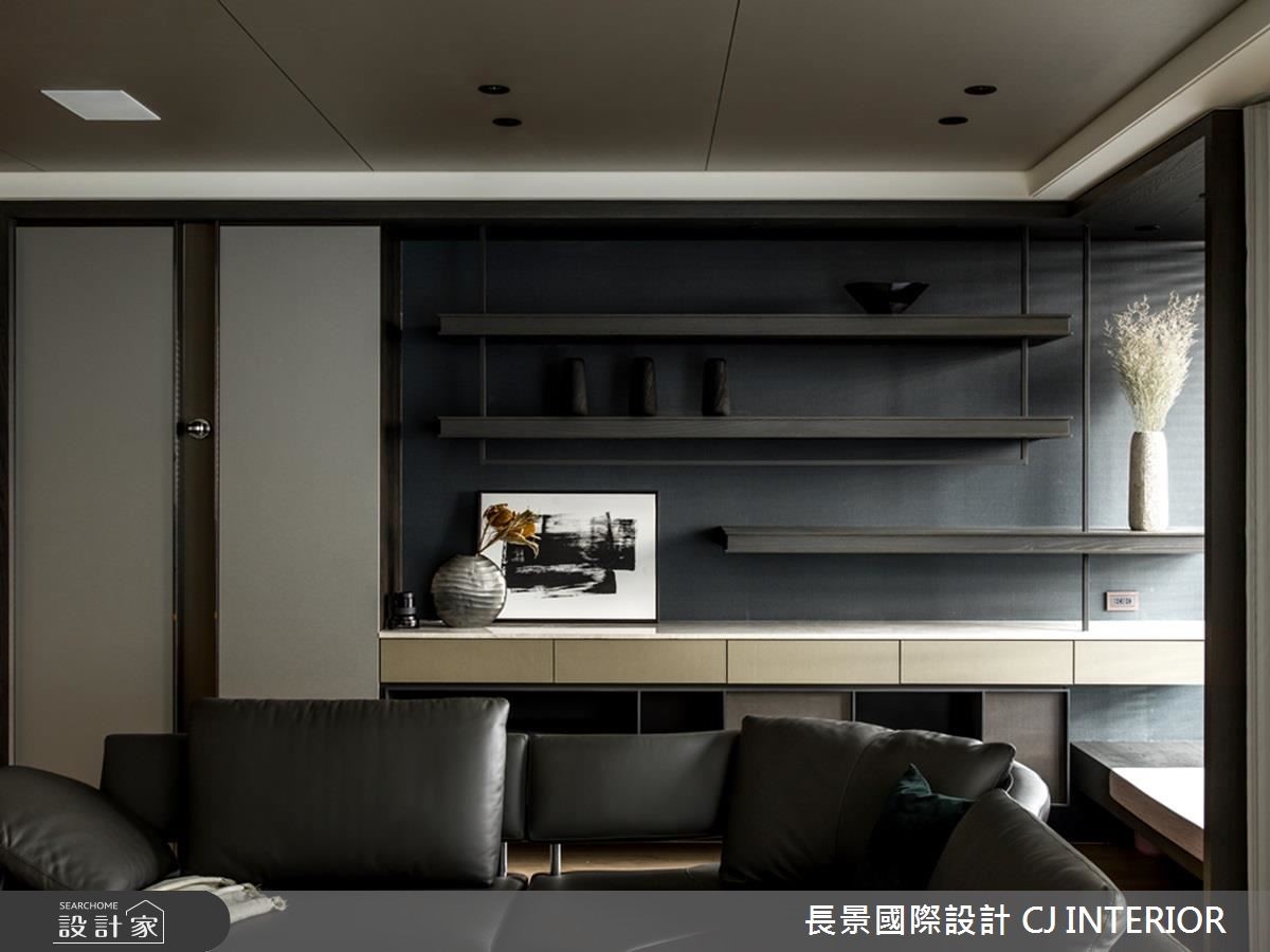 100坪新成屋(5年以下)＿休閒風客廳案例圖片＿長景設計＿長景_12之5