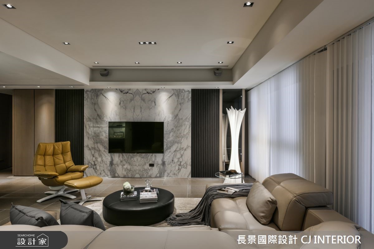86坪新成屋(5年以下)＿現代風客廳案例圖片＿長景設計＿長景_07之4