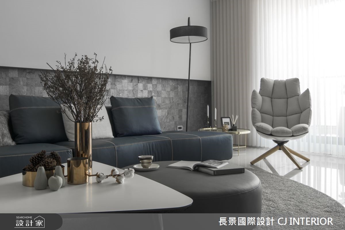 111坪新成屋(5年以下)＿現代風客廳案例圖片＿長景設計＿長景_10之2