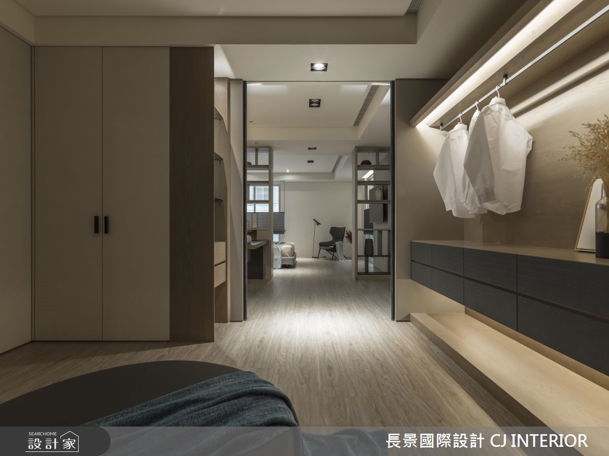 193坪新成屋(5年以下)＿休閒風更衣間案例圖片＿長景設計＿長景_15之17