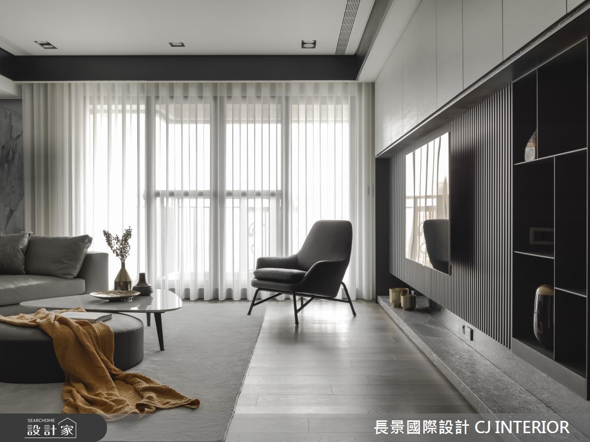 111坪新成屋(5年以下)＿現代風客廳案例圖片＿長景設計＿長景_16之2