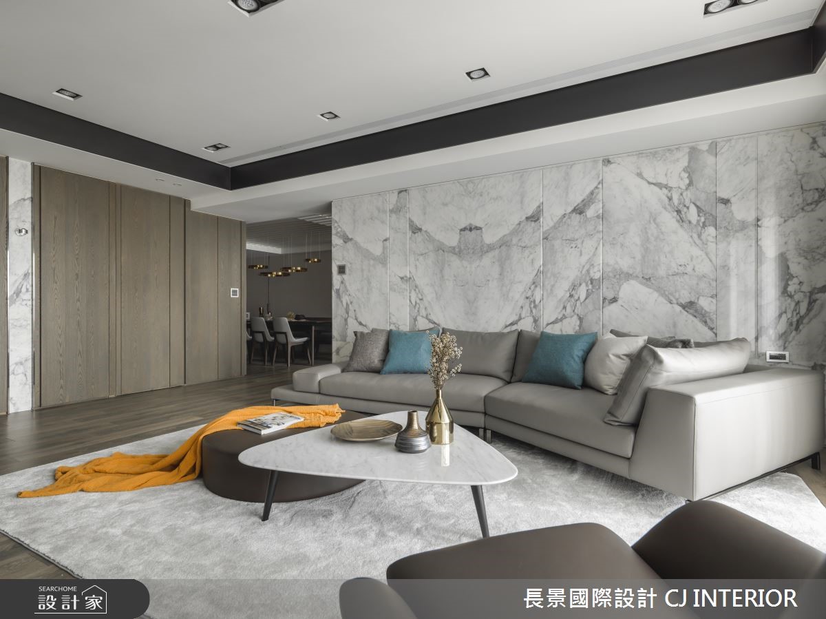 111坪新成屋(5年以下)＿現代風客廳案例圖片＿長景設計＿長景_16之1