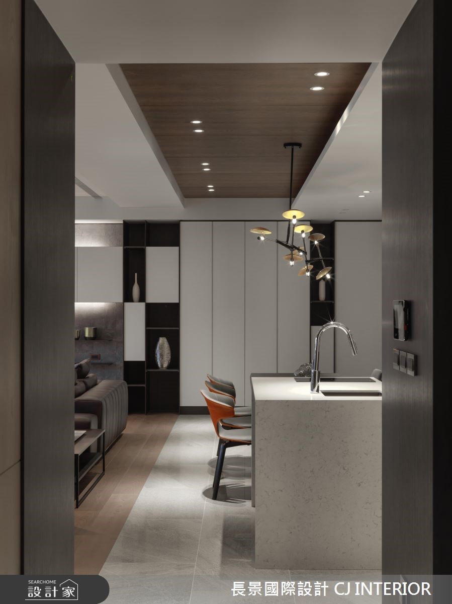 92坪新成屋(5年以下)＿現代風吧檯案例圖片＿長景設計＿長景_17之7