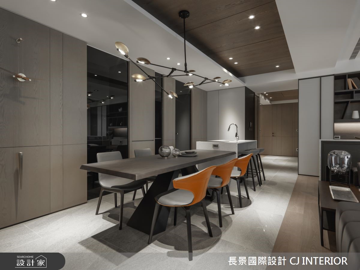 92坪新成屋(5年以下)＿現代風餐廳案例圖片＿長景設計＿長景_17之5