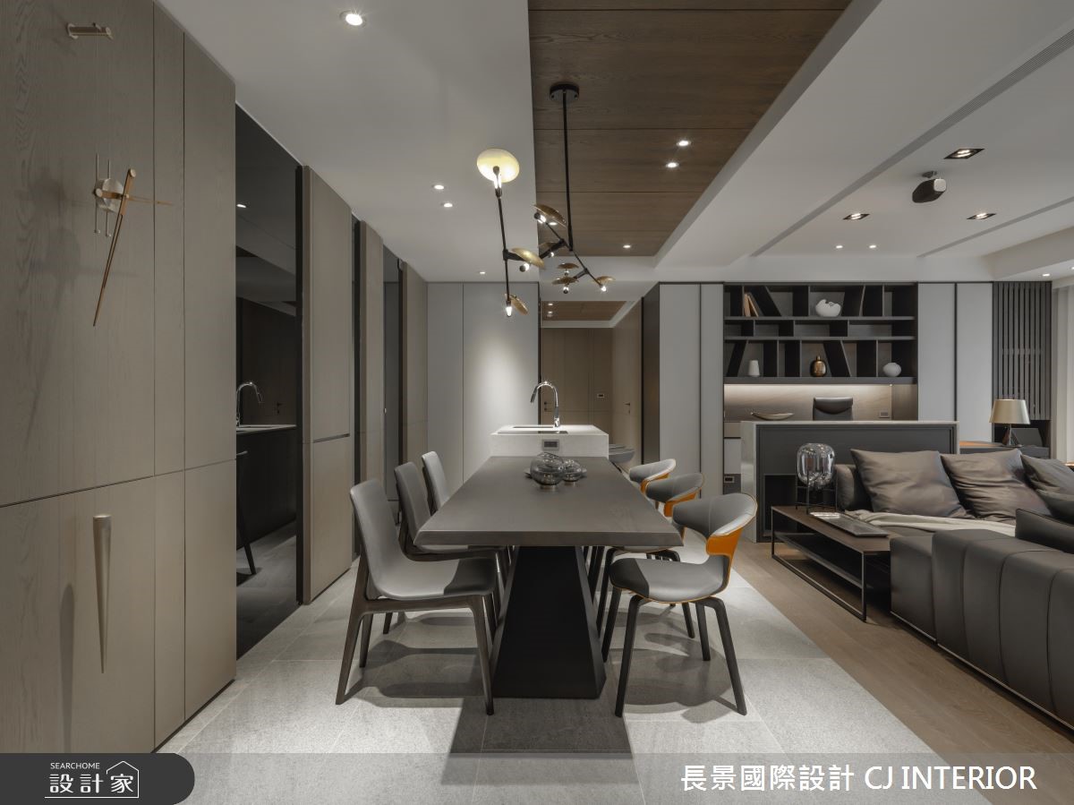 92坪新成屋(5年以下)＿現代風餐廳案例圖片＿長景設計＿長景_17之6
