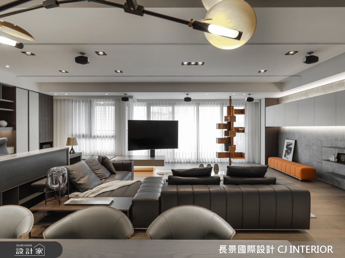 92坪新成屋(5年以下)＿現代風客廳案例圖片＿長景設計＿長景_17之3