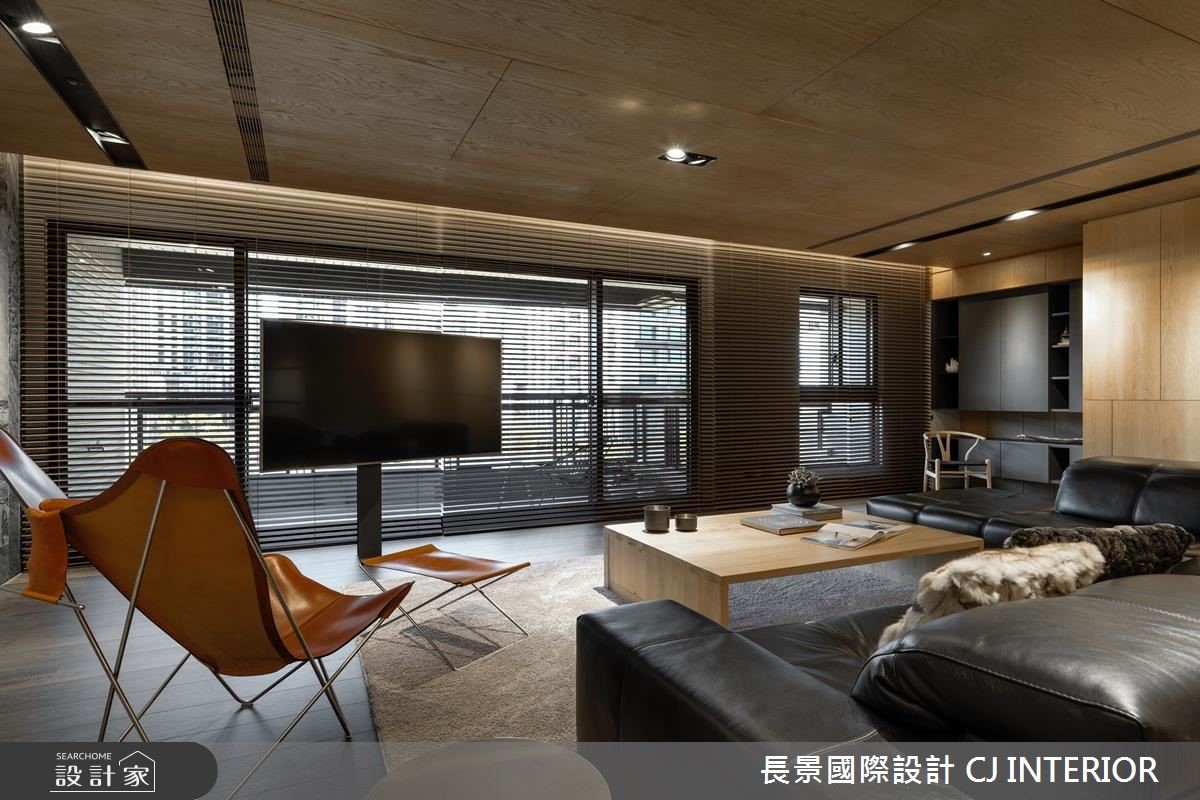 104坪新成屋(5年以下)＿休閒風客廳案例圖片＿長景設計＿長景_21之2