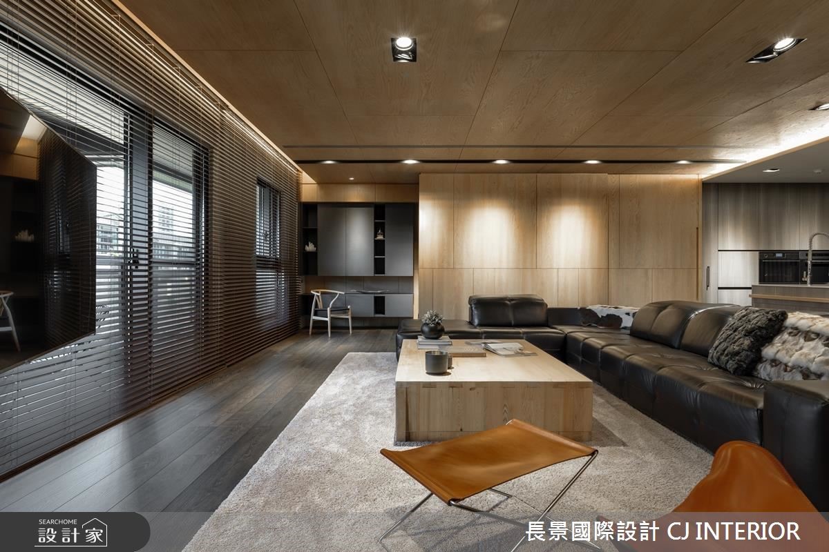 104坪新成屋(5年以下)＿休閒風客廳案例圖片＿長景設計＿長景_21之3