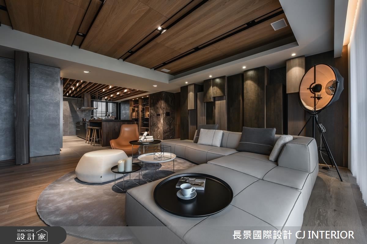 112坪新成屋(5年以下)＿休閒風客廳案例圖片＿長景設計＿長景_22之4