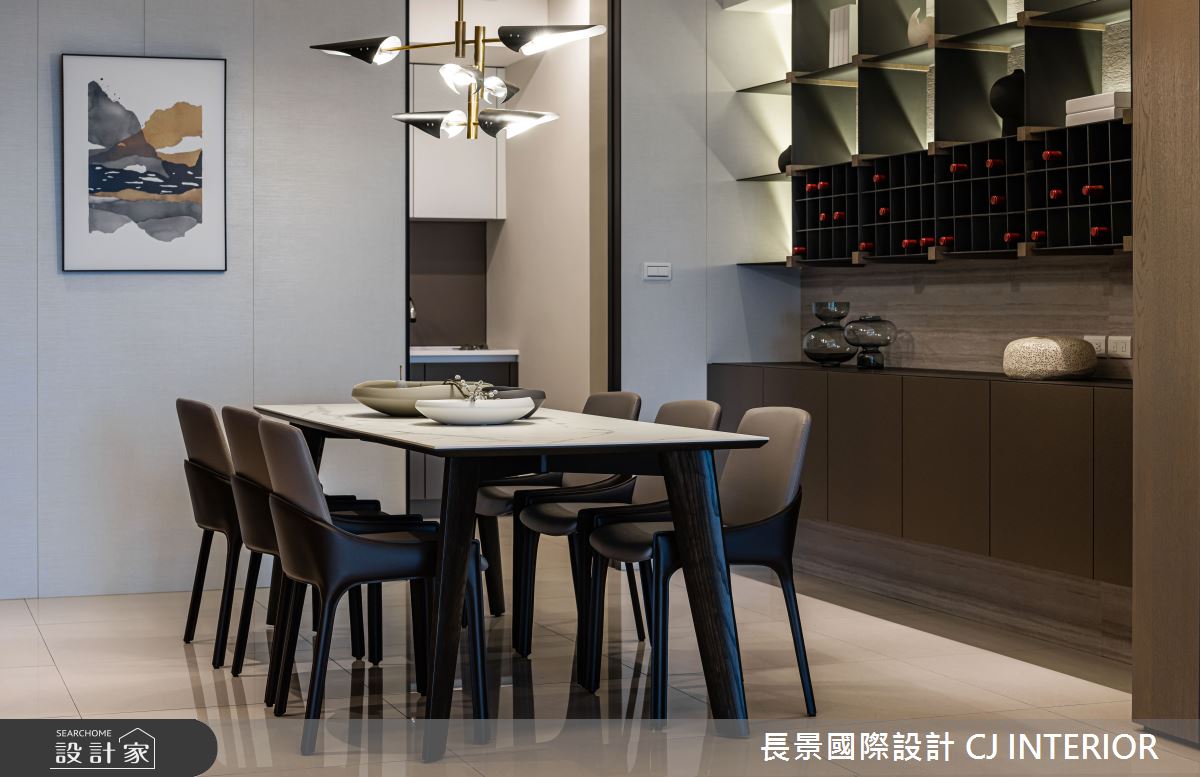 80坪新成屋(5年以下)＿休閒風餐廳案例圖片＿長景設計＿長景_23之5