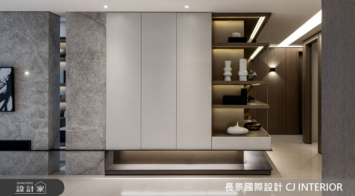 80坪新成屋(5年以下)＿休閒風玄關案例圖片＿長景設計＿長景_23之8