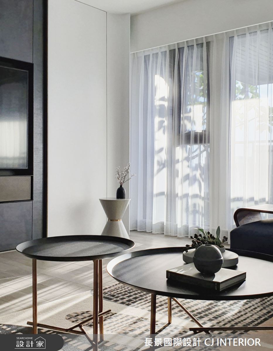60坪新成屋(5年以下)＿休閒風客廳案例圖片＿長景設計＿長景_25之3