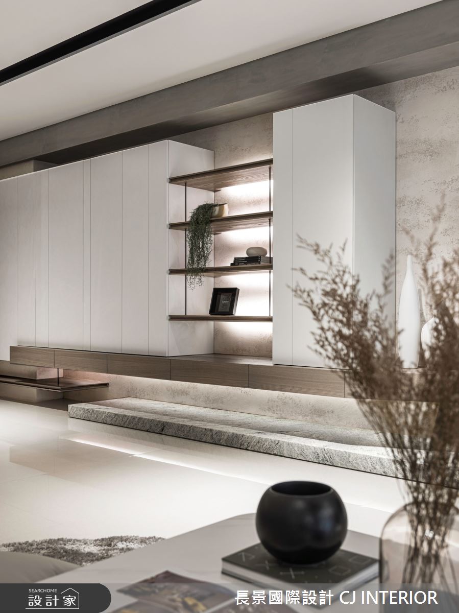 105坪新成屋(5年以下)＿休閒風客廳案例圖片＿長景設計＿長景_26之9