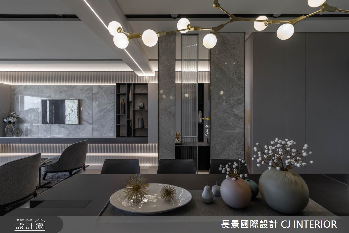 93坪新成屋(5年以下)＿混搭風客廳餐廳案例圖片＿長景設計＿長景_27之4