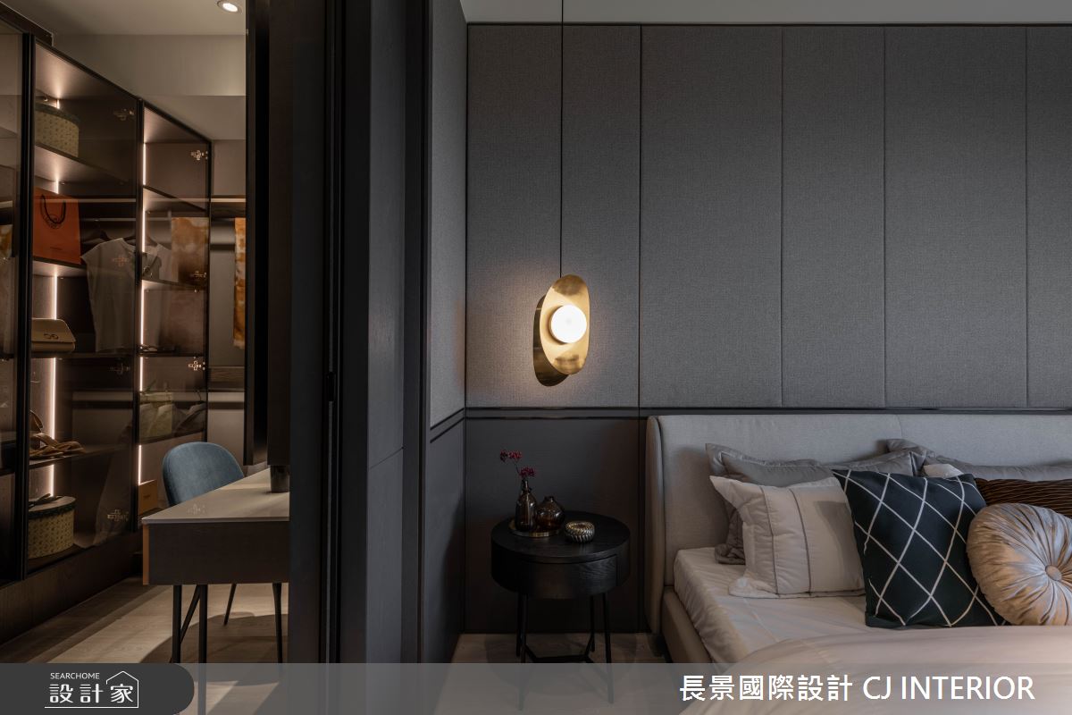 93坪新成屋(5年以下)＿混搭風臥室更衣間案例圖片＿長景設計＿長景_27之6