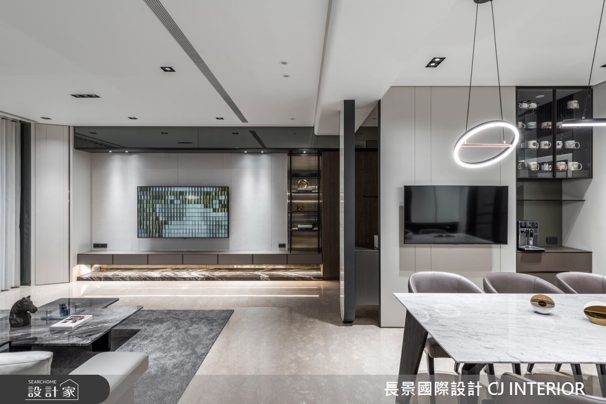 92坪新成屋(5年以下)＿現代風餐廳案例圖片＿長景設計＿長景_28之2