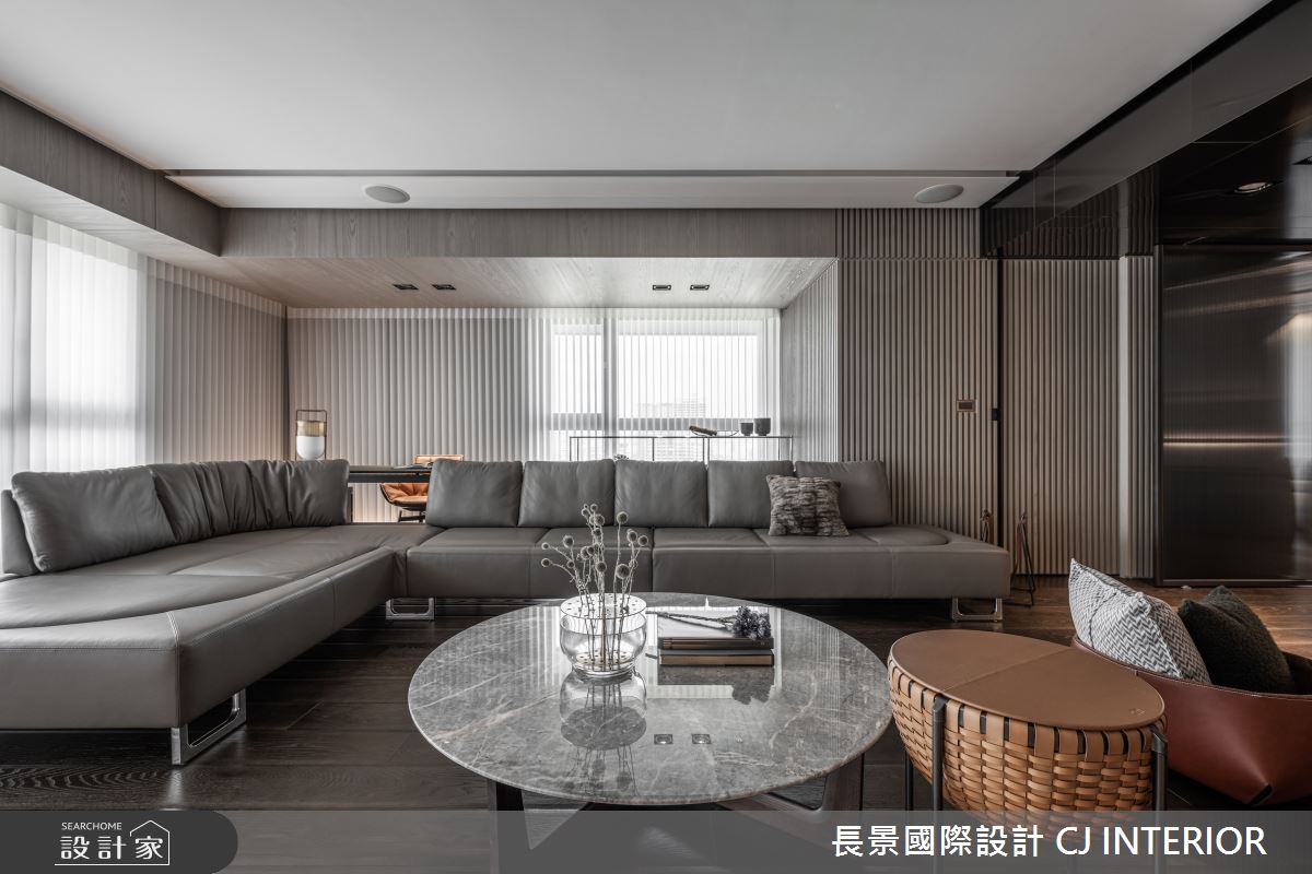 75坪新成屋(5年以下)＿現代風客廳案例圖片＿長景設計＿長景_30 L residence之3