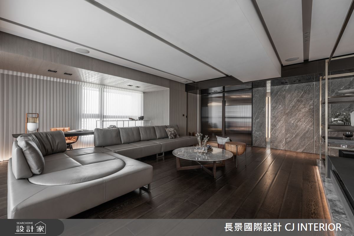 75坪新成屋(5年以下)＿現代風客廳案例圖片＿長景設計＿長景_30 L residence之4