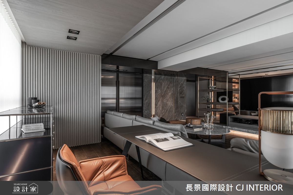 75坪新成屋(5年以下)＿現代風客廳案例圖片＿長景設計＿長景_30 L residence之6