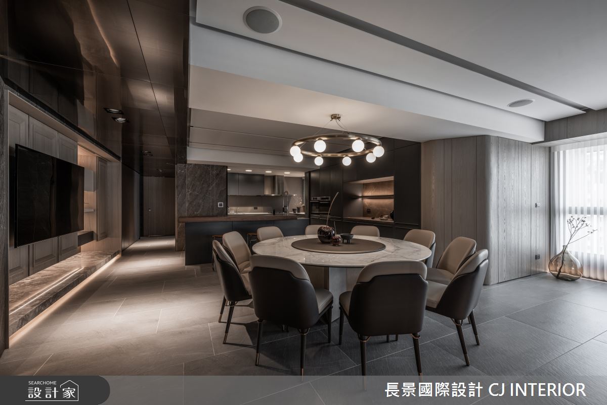 75坪新成屋(5年以下)＿現代風餐廳案例圖片＿長景設計＿長景_30 L residence之7