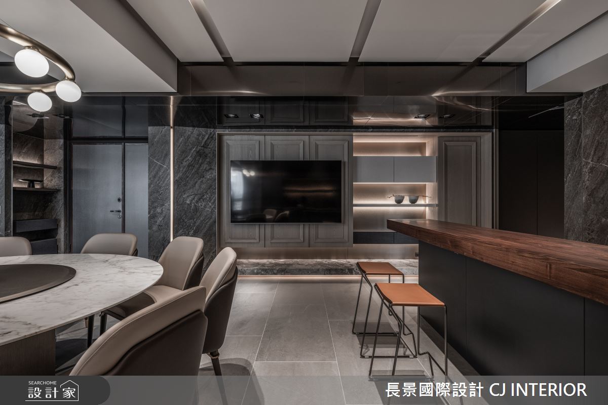 75坪新成屋(5年以下)＿現代風餐廳案例圖片＿長景設計＿長景_30 L residence之8