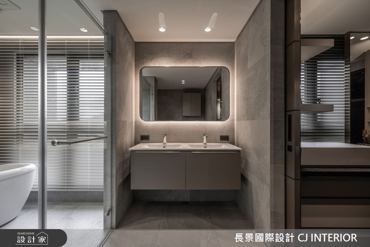 75坪新成屋(5年以下)＿現代風浴室案例圖片＿長景設計＿長景_30 L residence之15
