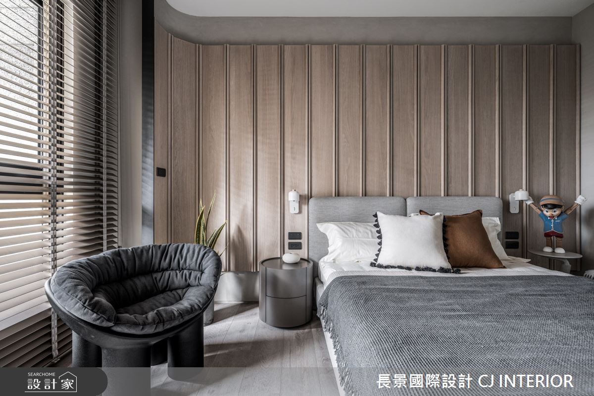95坪新成屋(5年以下)＿混搭風臥室案例圖片＿長景設計＿長景_31之13