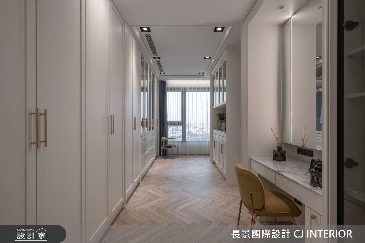 180坪新成屋(5年以下)＿新古典更衣間案例圖片＿長景設計＿長景_32之14