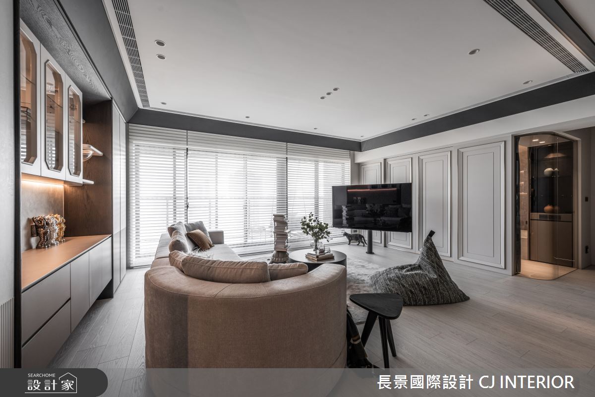 69坪新成屋(5年以下)＿混搭風客廳案例圖片＿長景設計＿長景_33之8