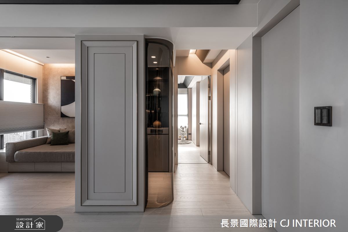 69坪新成屋(5年以下)＿混搭風走廊多功能室案例圖片＿長景設計＿長景_33之10