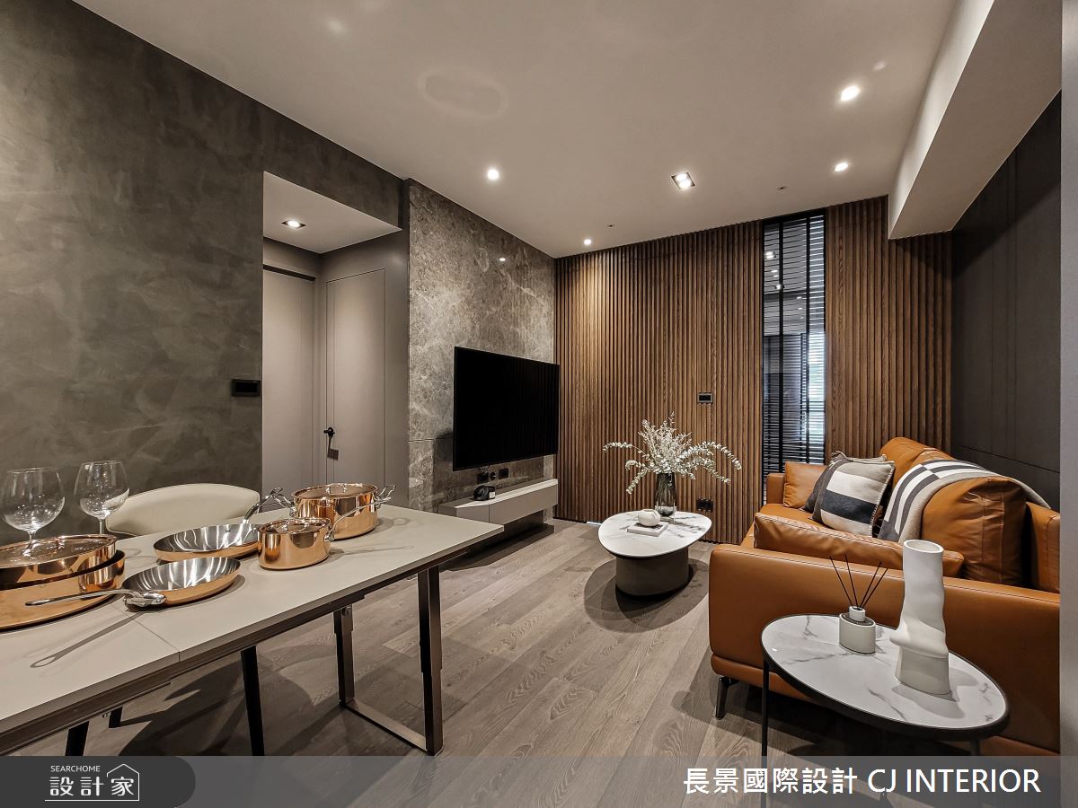 34坪新成屋(5年以下)＿現代風客廳餐廳案例圖片＿長景設計＿長景_35之3