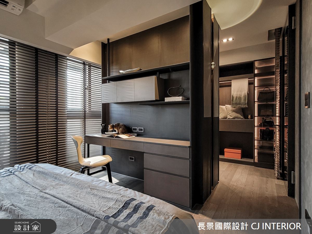 34坪新成屋(5年以下)＿現代風臥室更衣間案例圖片＿長景設計＿長景_35之13